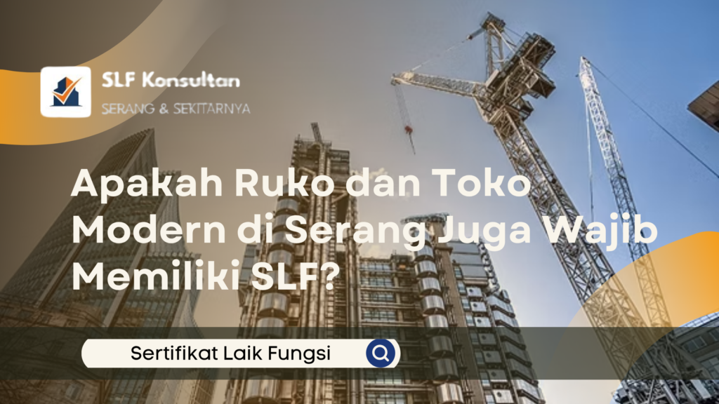 Apakah Ruko dan Toko Modern di Serang Juga Wajib Memiliki SLF?